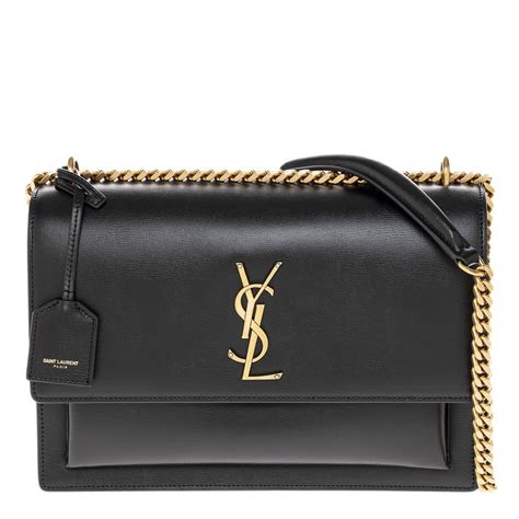 ysl monogram blogger crossbody bag black|ysl monogram bag review.